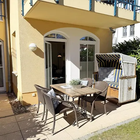 Appartement F Kurparkresidenz Whg 05 Meeresgarten Mit Terrasse *